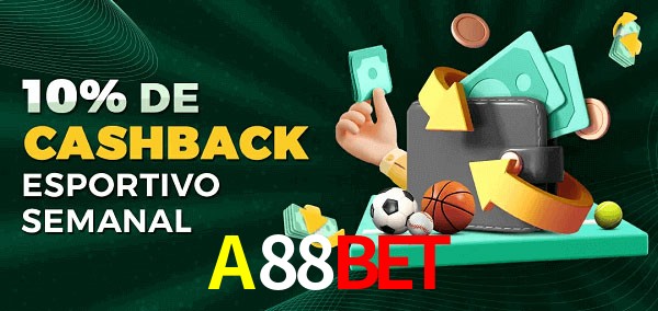 10% de bônus de cashback na A88BET